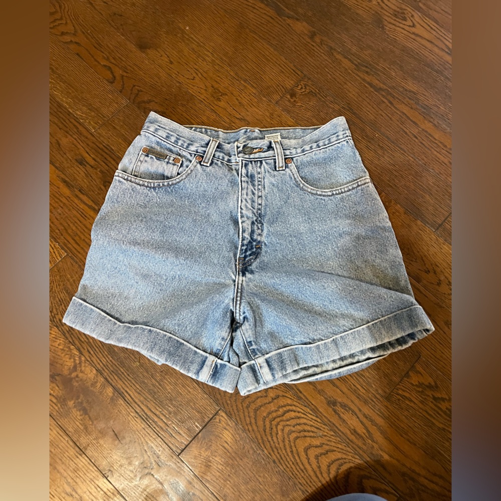 Calvin Klein Light Blue Jean Shorts